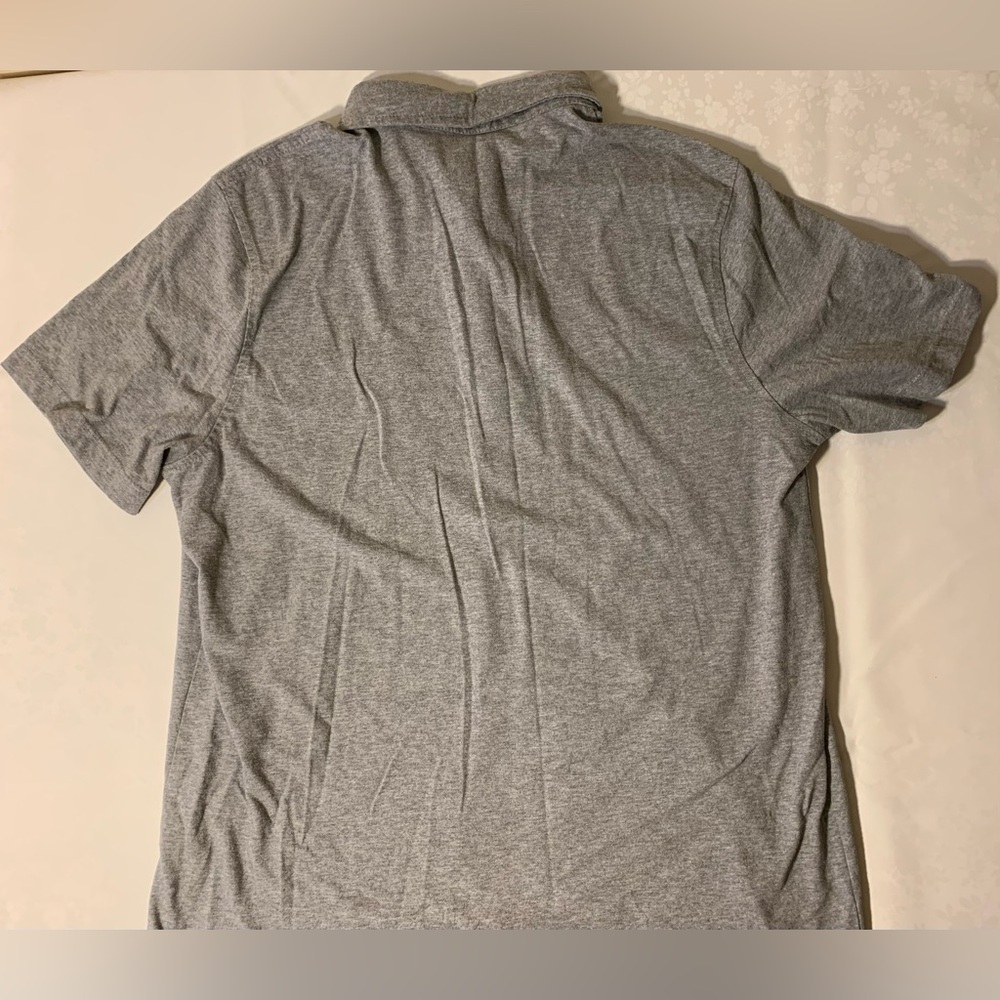 EUC Bundle of 2 Shirts: Short-Sleeve Super Soft Polo Tee, Long-Sleeve Black Tee - Picture 3 of 15